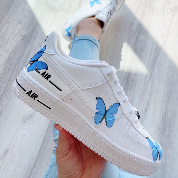 Nike Air Force 1 Custom butterfly 🦋 - Picture 4 of 13